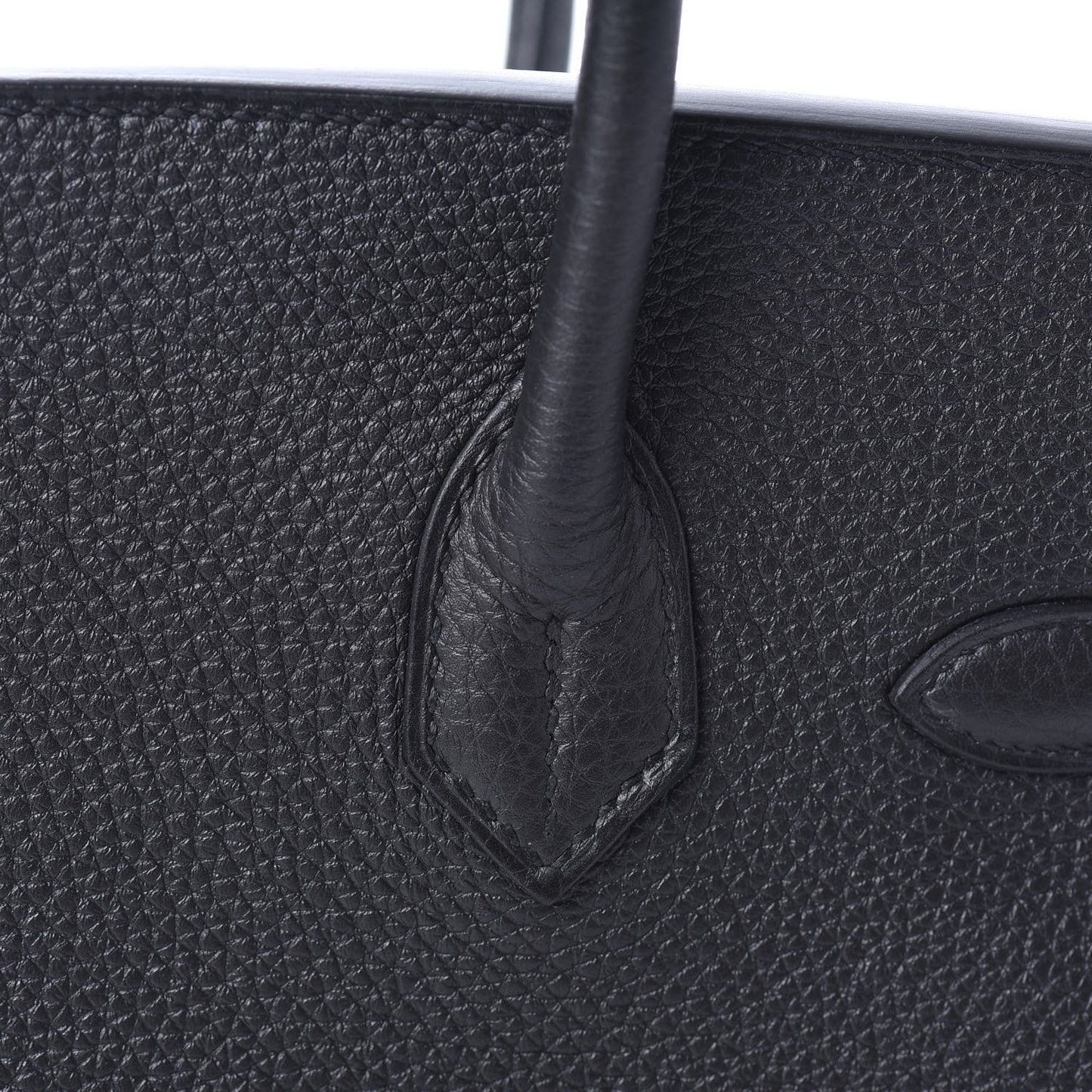 Togo Horseshoe Birkin 30 Black Etoupe