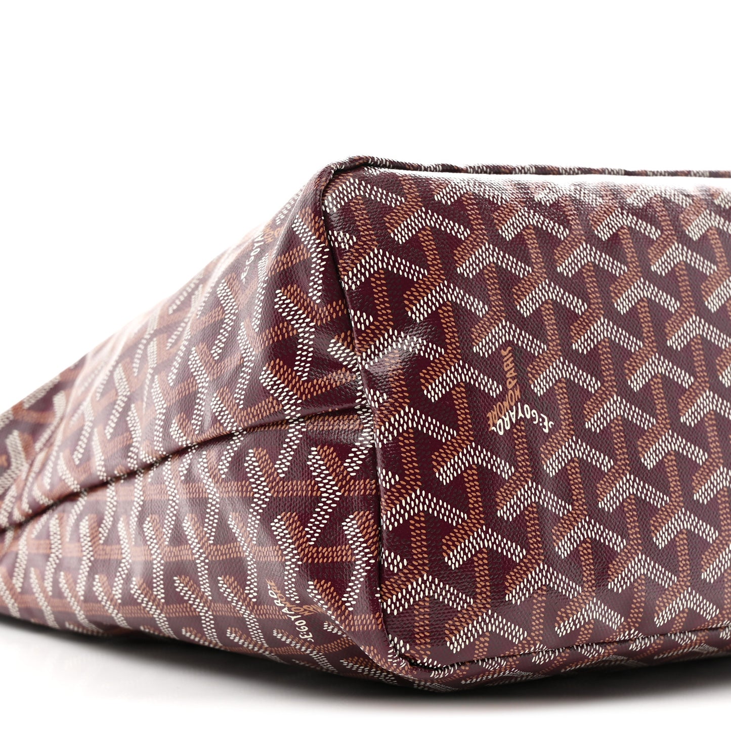 Goyardine Boheme Hobo Burgundy
