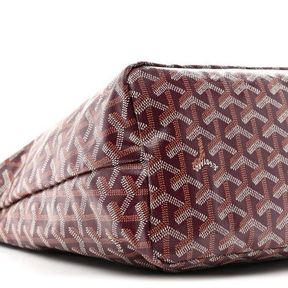 Goyard Goyardine Boheme Hobo Burgundy 10 of 11