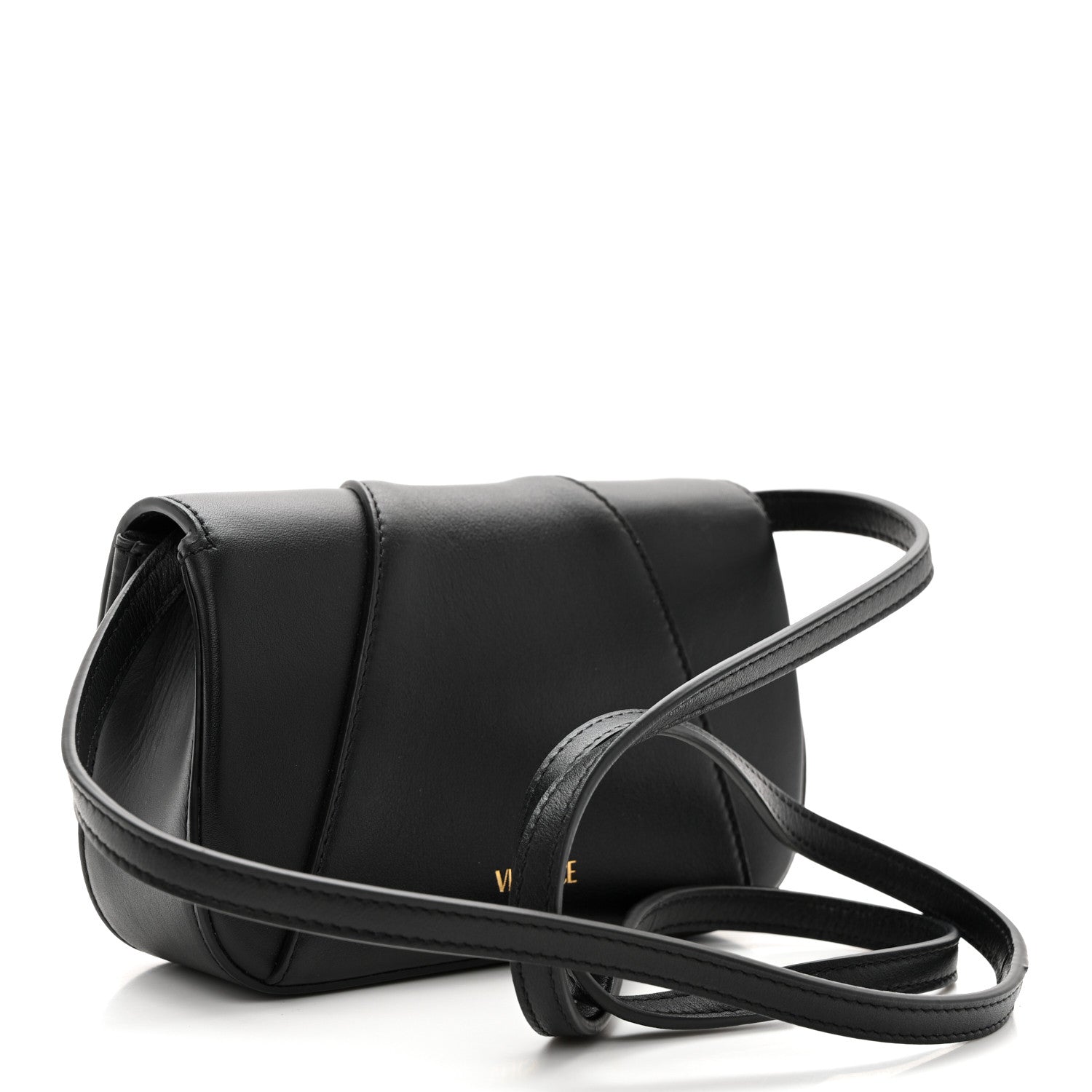 Versace Vitello Virtus Crossbody Black 3 of 11