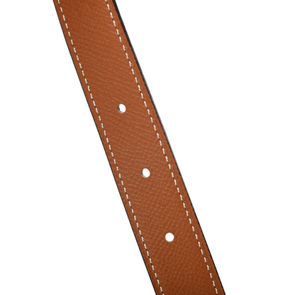 Hermes Swift Epsom 24mm H Belt 80 Black Gold 5 of 6