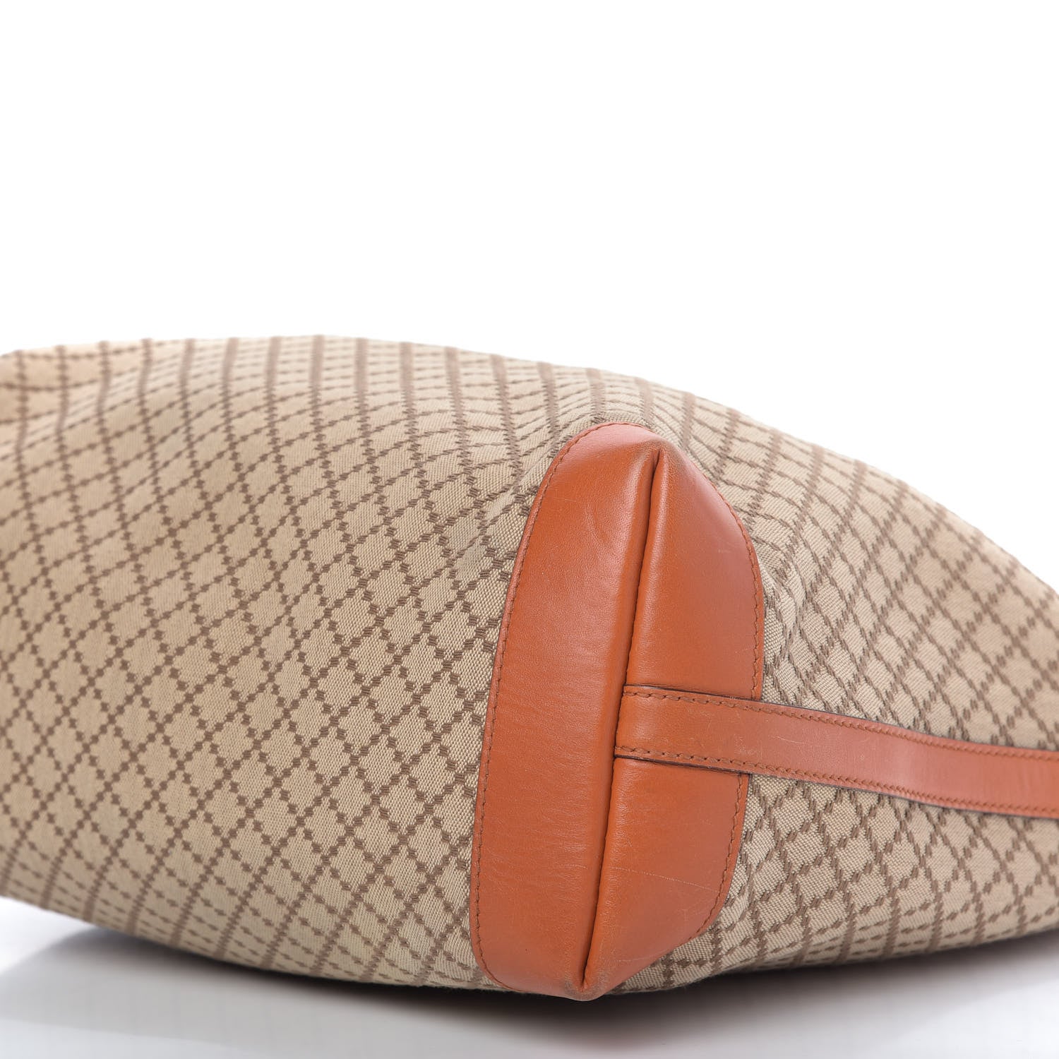 Gucci Diamante Medium Craft Tote Beige Sun Orange 7 of 9