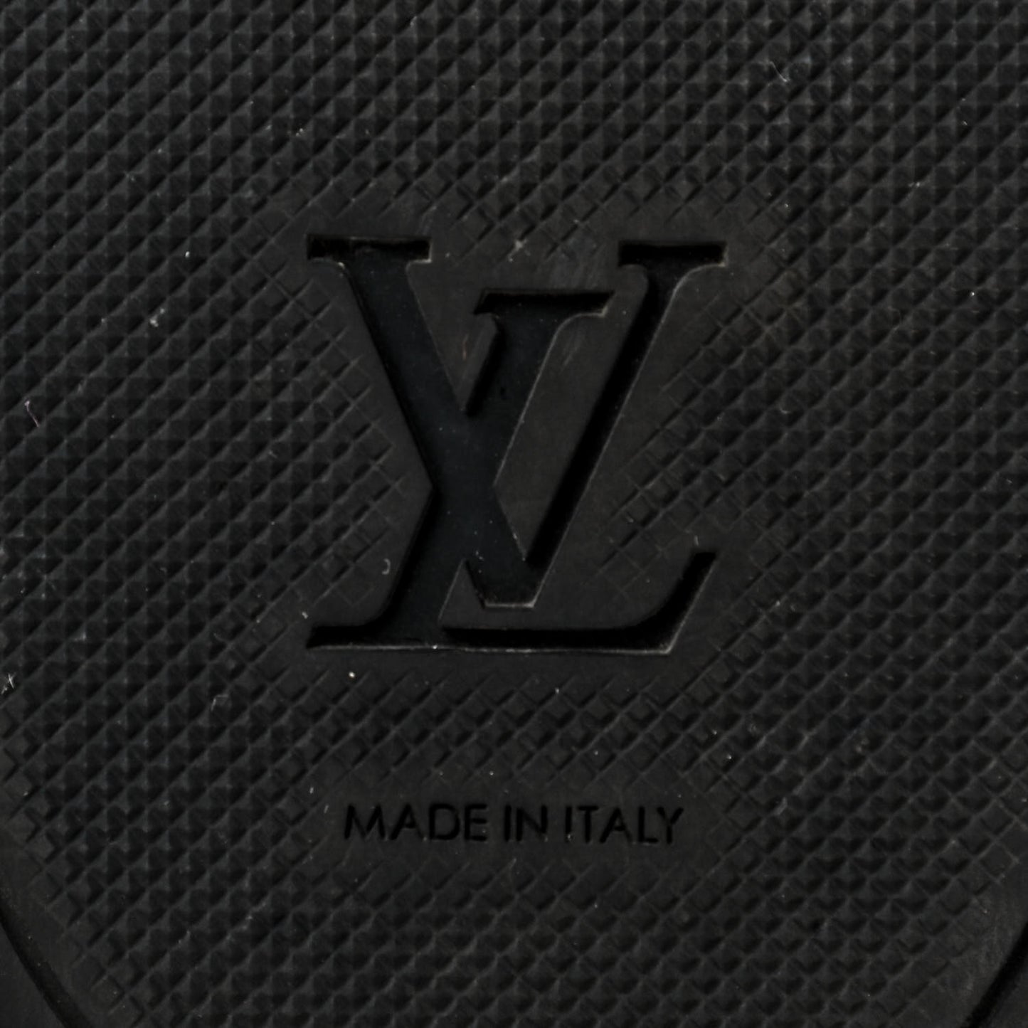 Rubber Monogram Mens Waterfront Mules 11 Macassar