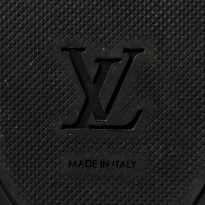 Louis Vuitton Rubber Monogram Mens Waterfront Mules 11 Macassar 6 of 7