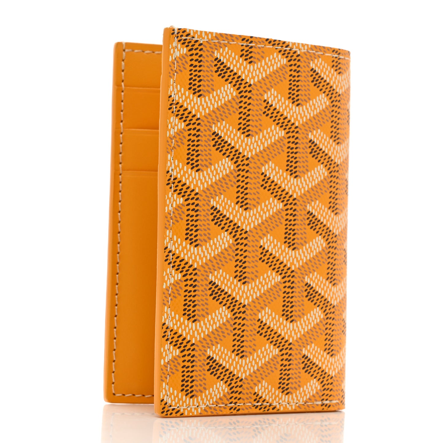 Goyardine Saint Pierre Card Holder Yellow