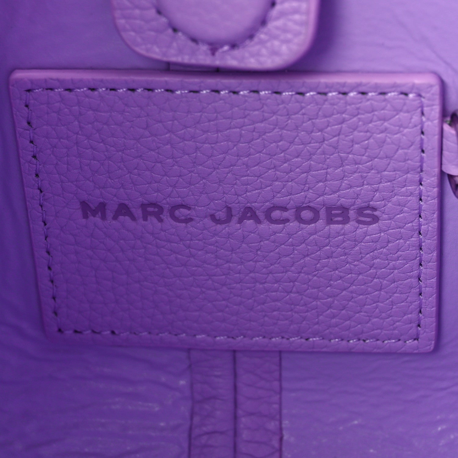 Marc Jacobs Grained Calfskin Mini The Sack Bag Wisteria 7 of 10
