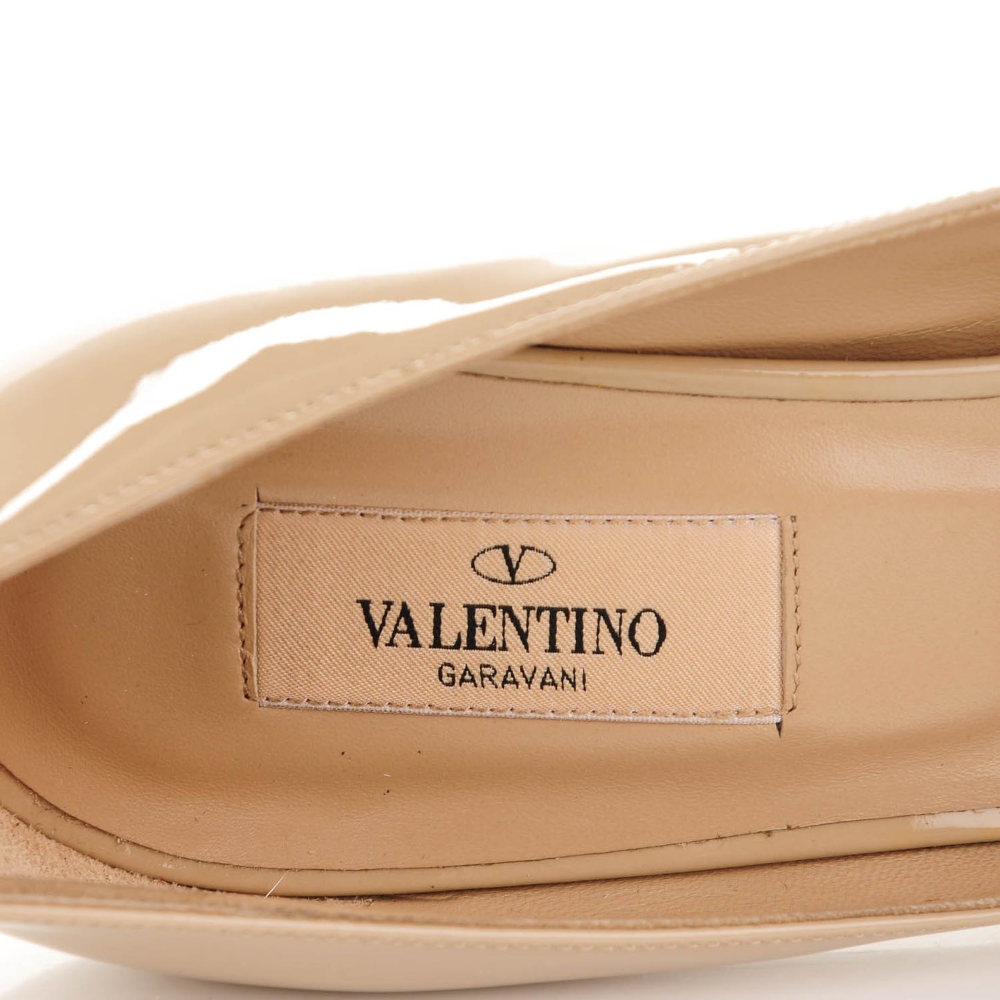 Patent Couture Bow Peep Toe 30/125mm Platform Pumps 39.5 Beige