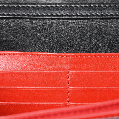 Christian Louboutin Grained Calfskin Spikes Loubinthesky Paloma Wallet On Chain Black Multimetal 6 of 10