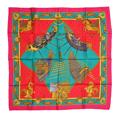 Hermes Silk Les Bissone De Venise Scarf 90 1 of 5