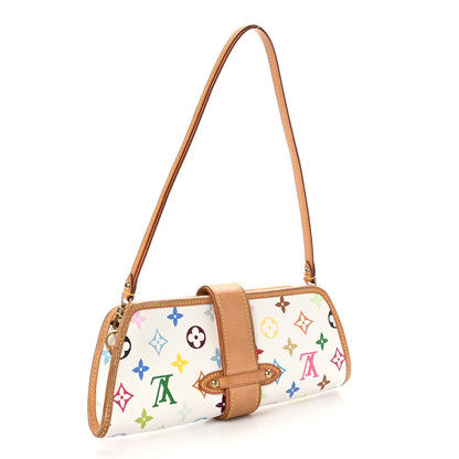 Louis Vuitton Monogram Multicolor Shirley White 3 of 9
