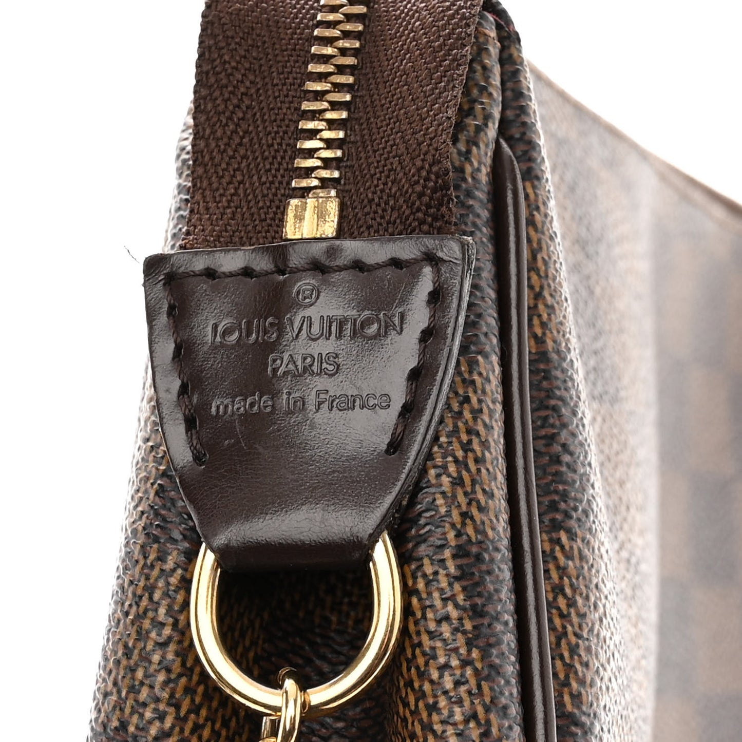 LOUIS VUITTON Damier Ebene Eva Clutch