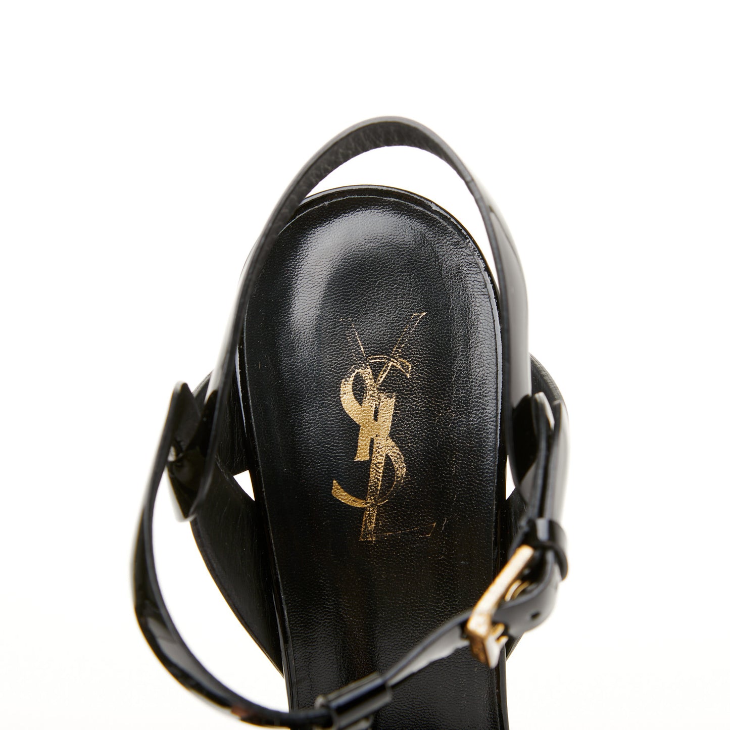 Patent Tribute 105 Platform Sandals 40 Black