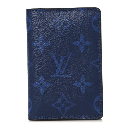 Louis Vuitton Taigarama Pocket Organizer NM Cobalt 1 of 7