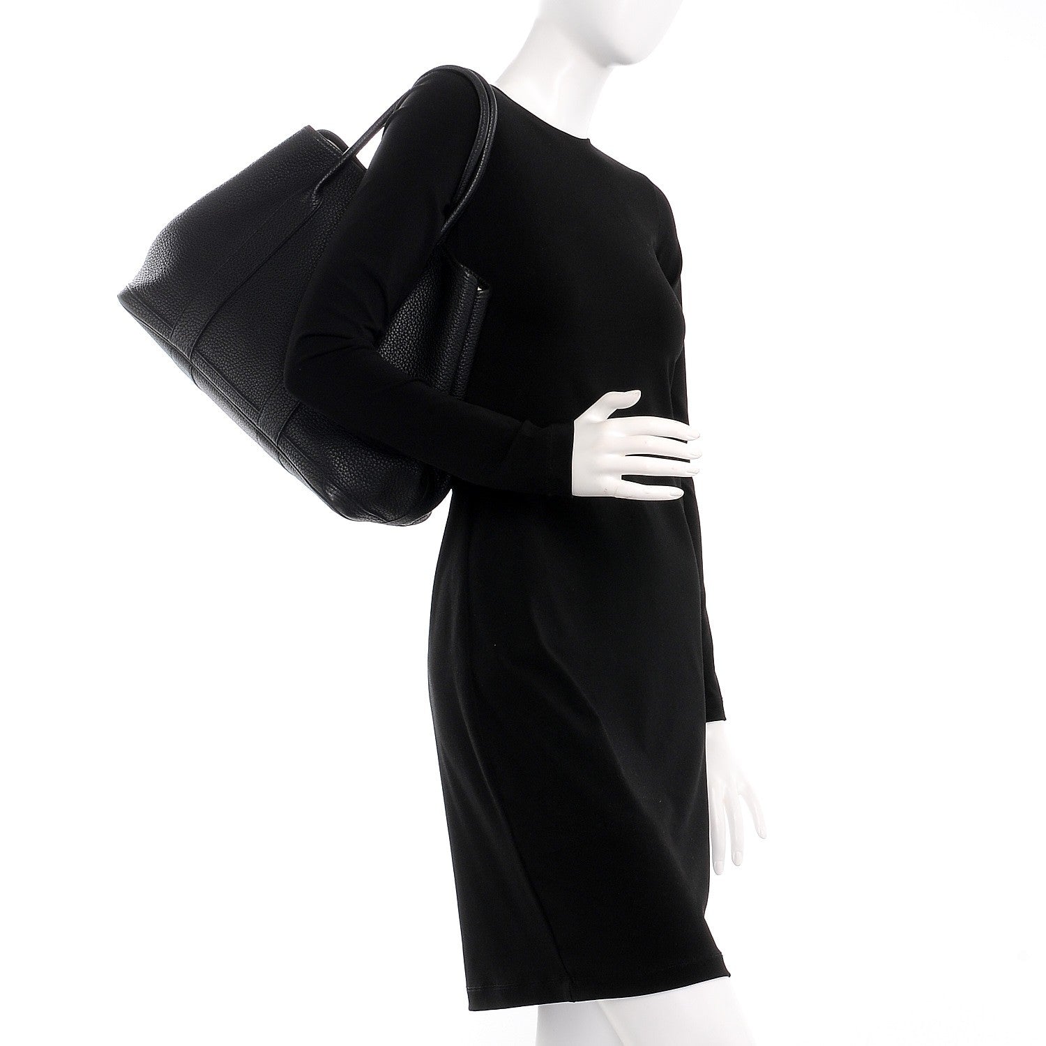 Hermes Negonda Garden Party Tote 36 MM Black 2 of 13