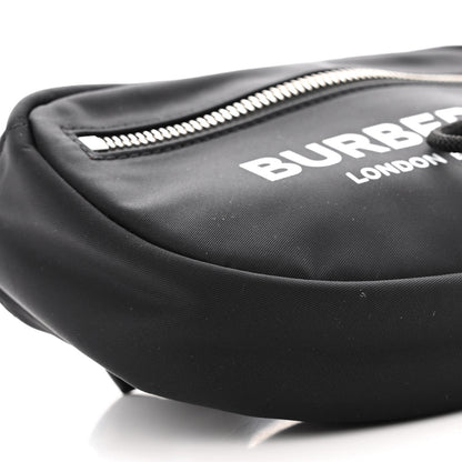Burberry Econyl Logo Print Small Cannon Bum Bag Black 9 of 10