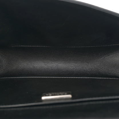Chanel Patent Snakeskin Medium Boy Flap Black 5 of 12
