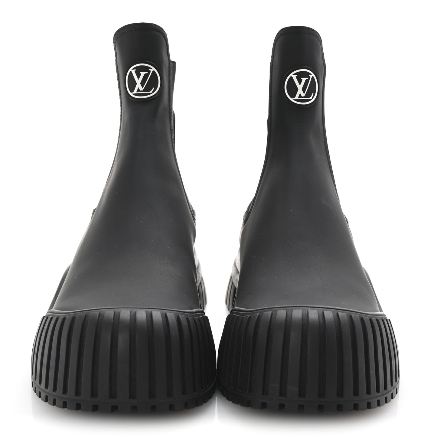 Calfskin Ruby Flat Ankle Boots 39 Black