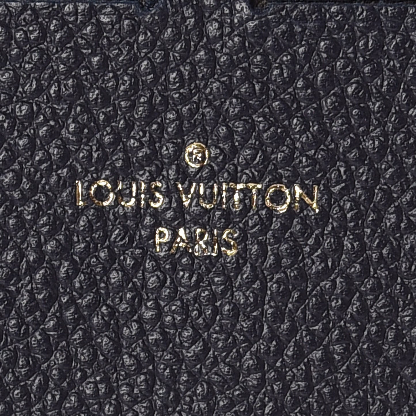 Calfskin Felicie Chain Wallet Card Holder Insert Marine Rouge