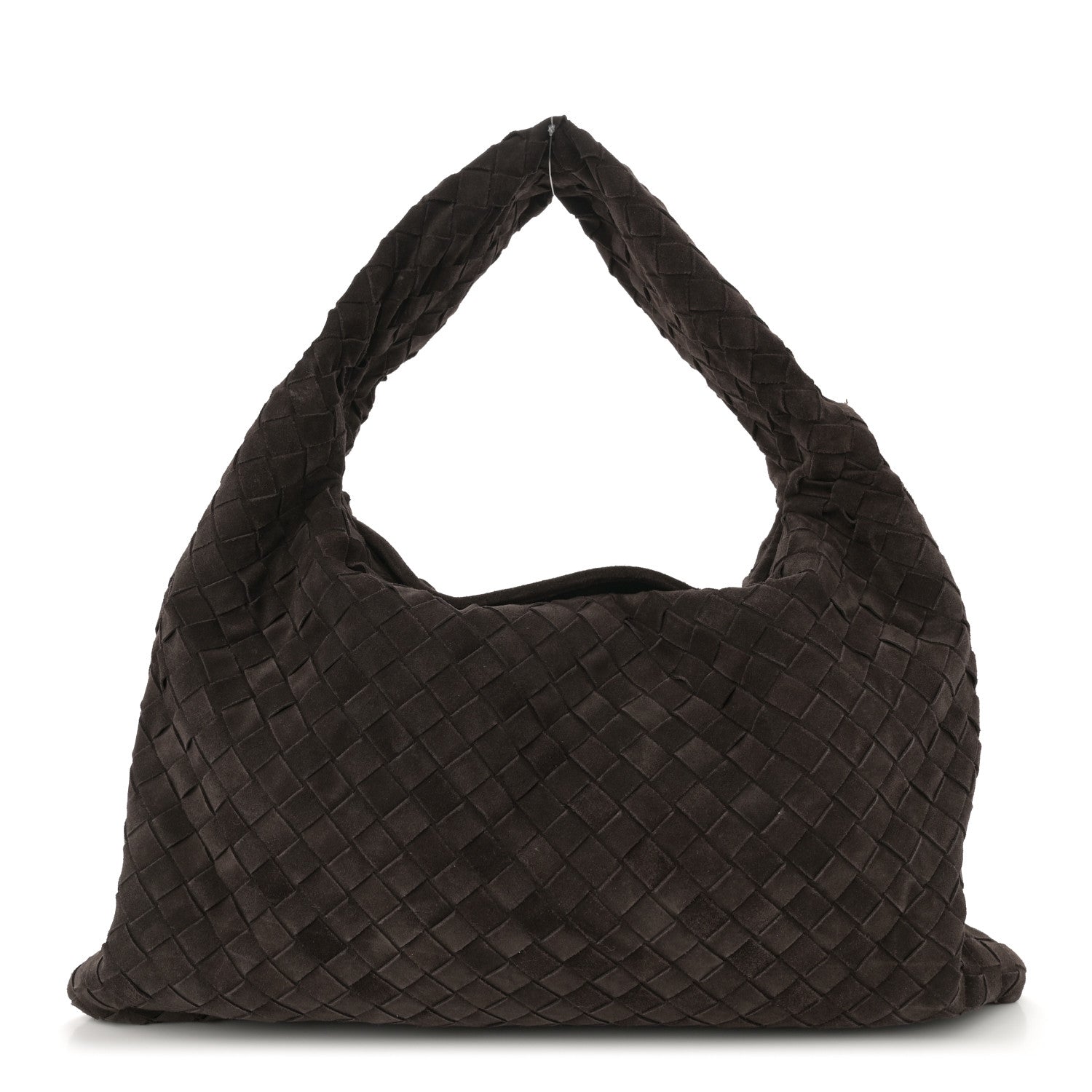 Bottega Veneta Suede Intrecciato Small Hop Fondant 1 of 12