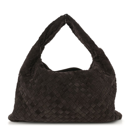 Bottega Veneta Suede Intrecciato Small Hop Fondant 1 of 12