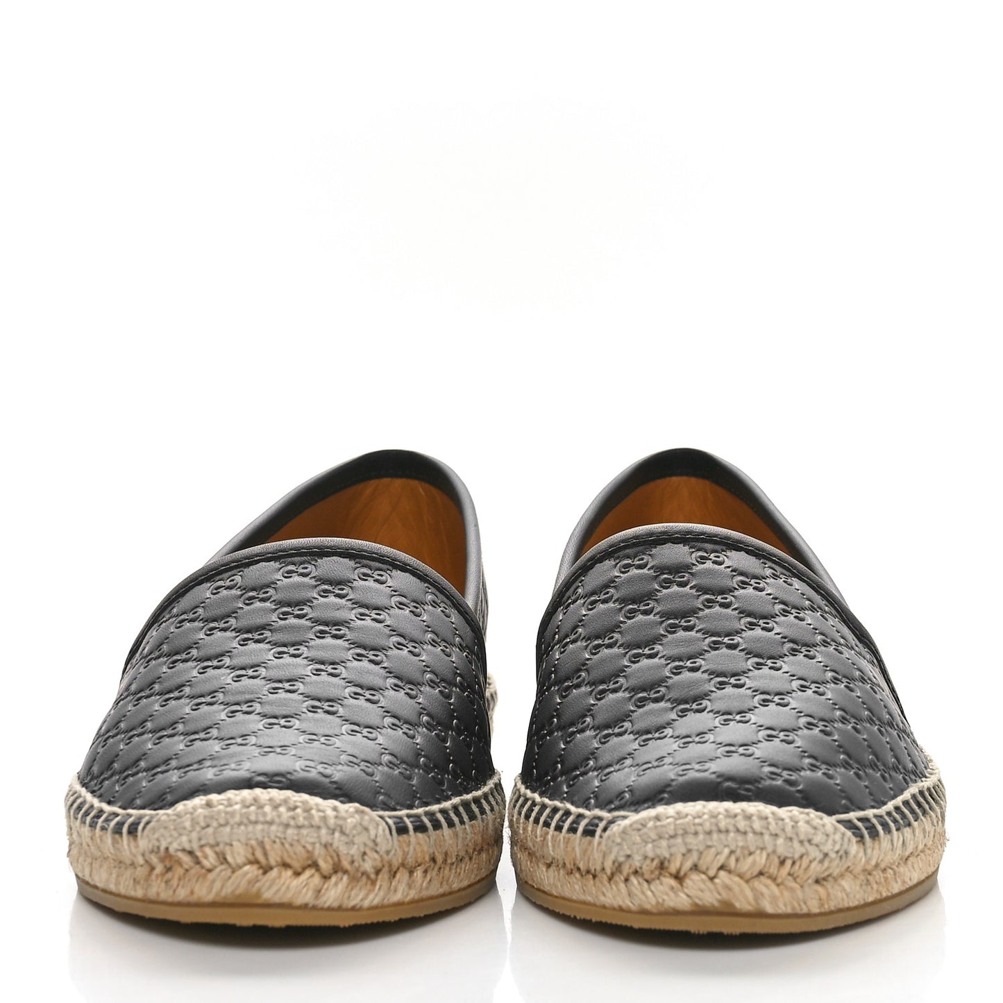 Microguccissima Signature Espadrilles 39.5 Black