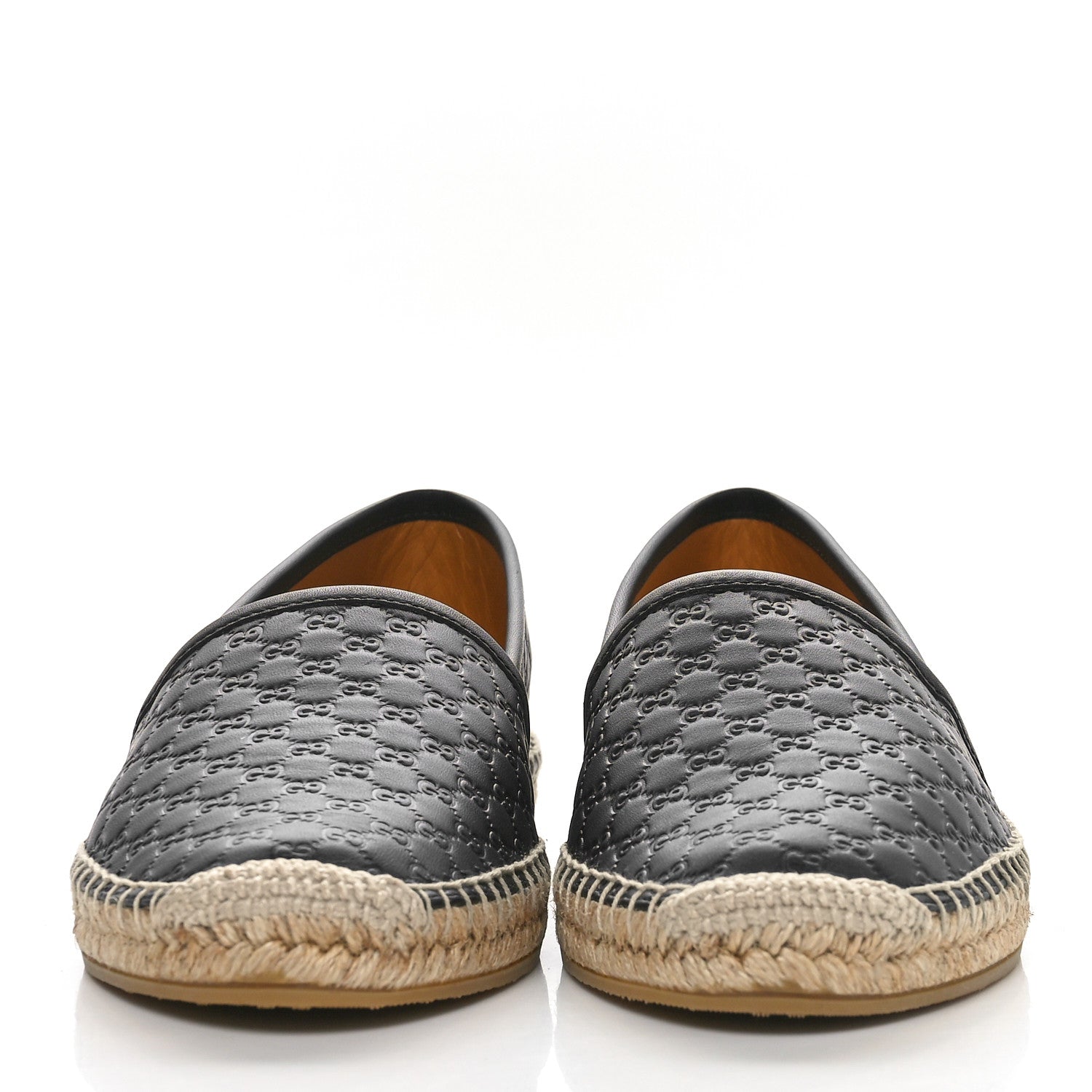 Gucci Microguccissima Signature Espadrilles 39.5 Black 2 of 8