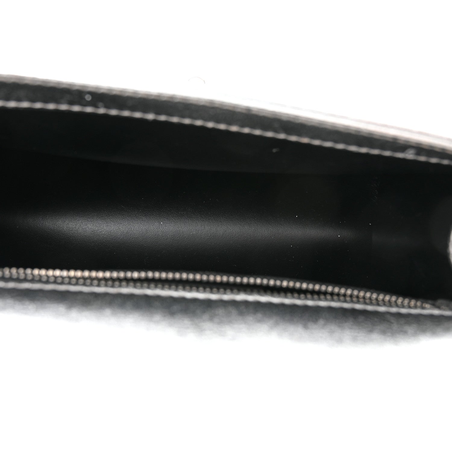 Salvatore Ferragamo Calfskin Quilted Gancini Flap Bag Silver 5 of 10