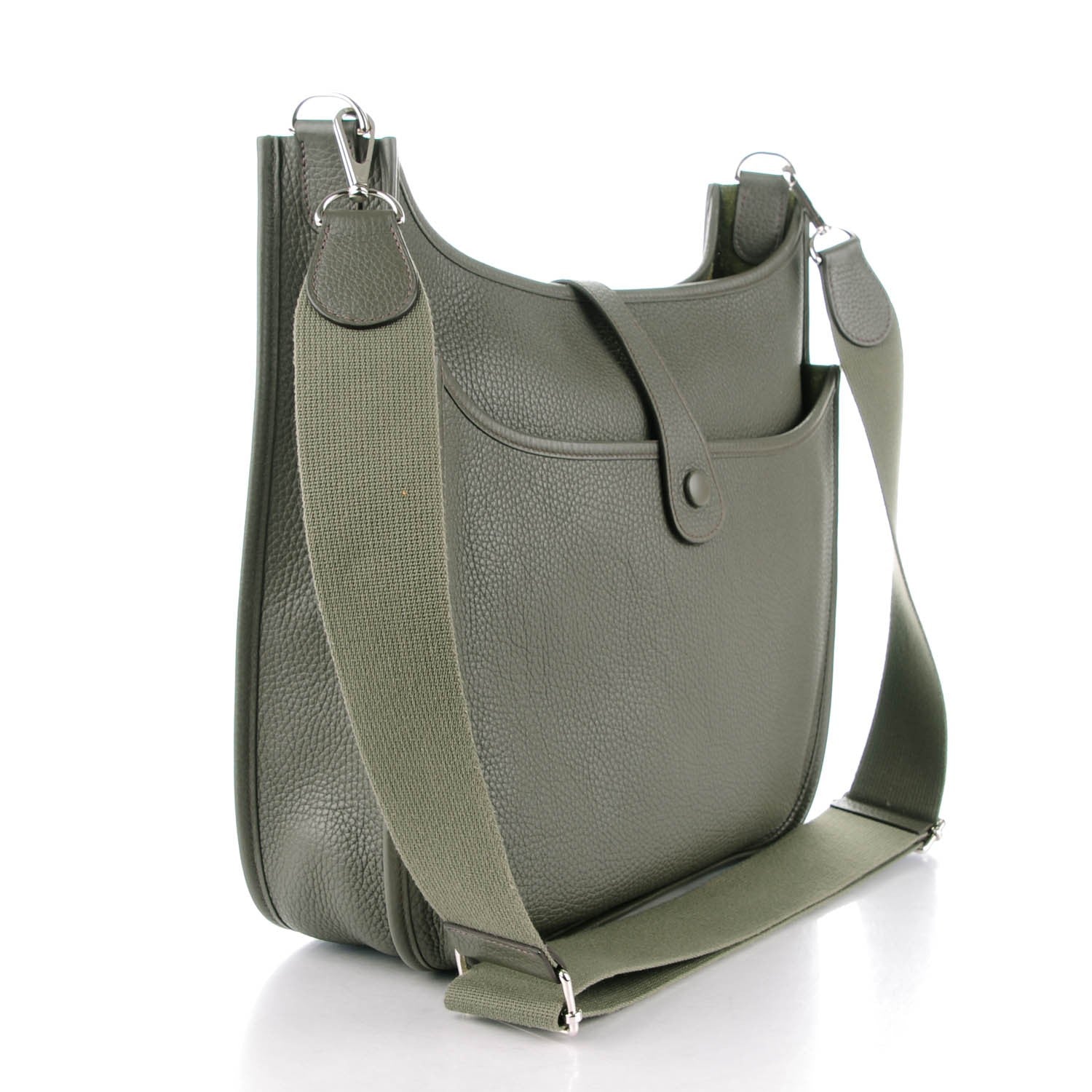 Hermes Epsom Evelyne III GM Vert Bronze 3 of 8