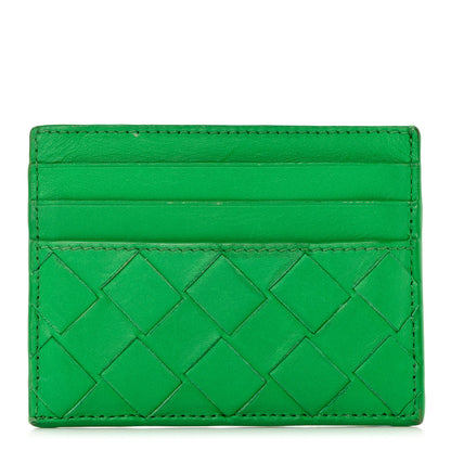 Bottega Veneta Nappa Intrecciato Card Holder Parakeet 1 of 10