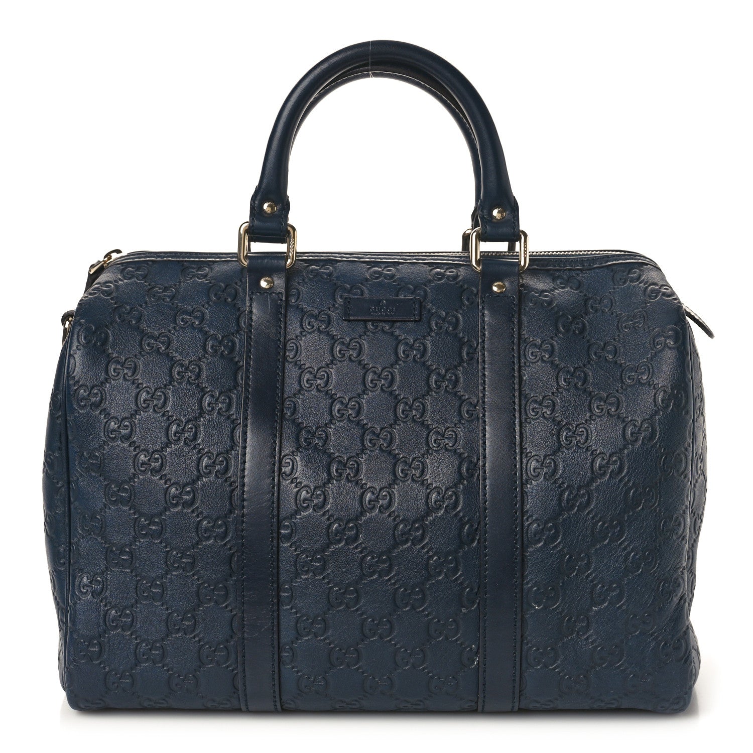 Gucci Guccissima Medium Joy Boston Navy 1 of 12
