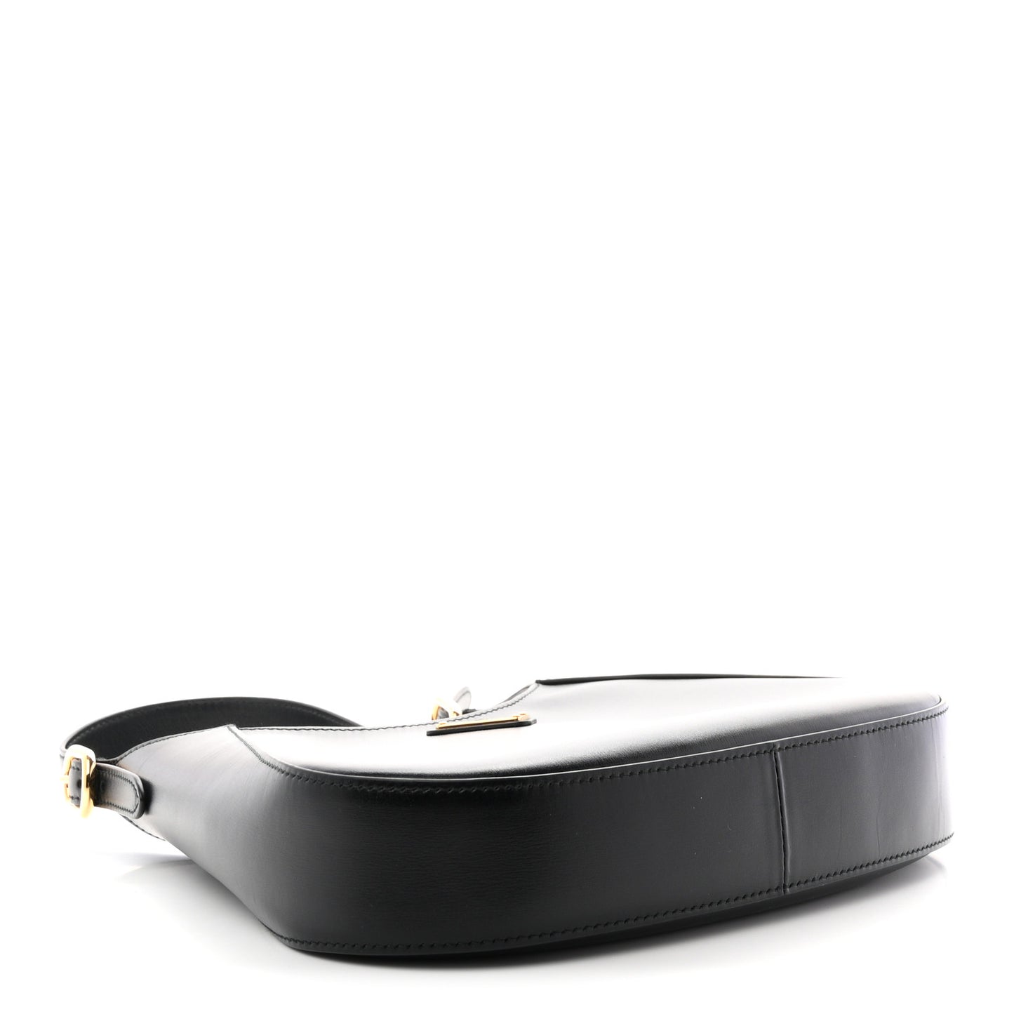 Box Calfskin Shoulder Bag Black