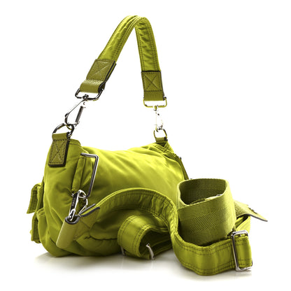 Fendi Econyl Cuoio Romano Multipocket Baguette Wasabi 3 of 10