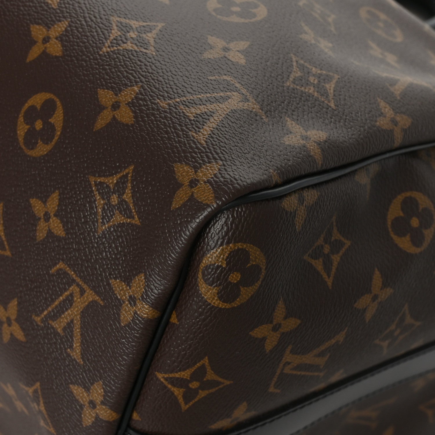 Louis Vuitton Monogram Macassar Keepall Bandouliere 45 10 of 10