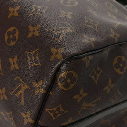 Louis Vuitton Monogram Macassar Keepall Bandouliere 45 10 of 10