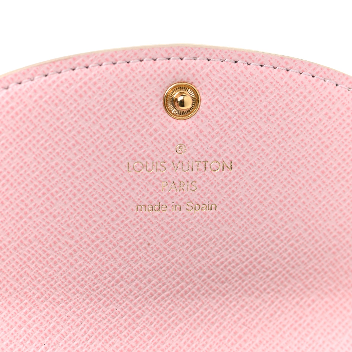 Louis Vuitton Damier Azur Rosalie Coin Purse Rose Ballerine 6 of 12