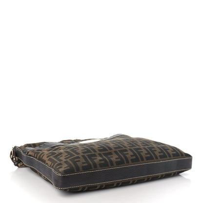 Fendi Zucca Cuoio Romano Selleria Messenger Tobacco Moro 3 of 7