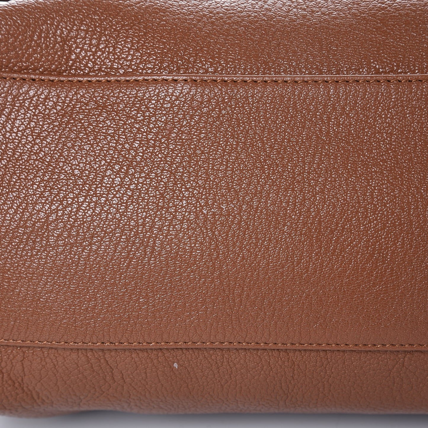 Chevre Gold Metallic Edge Hardware City Marron Terracotta