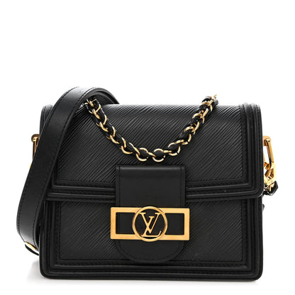 Louis Vuitton Epi Mini Dauphine Black 1 of 11