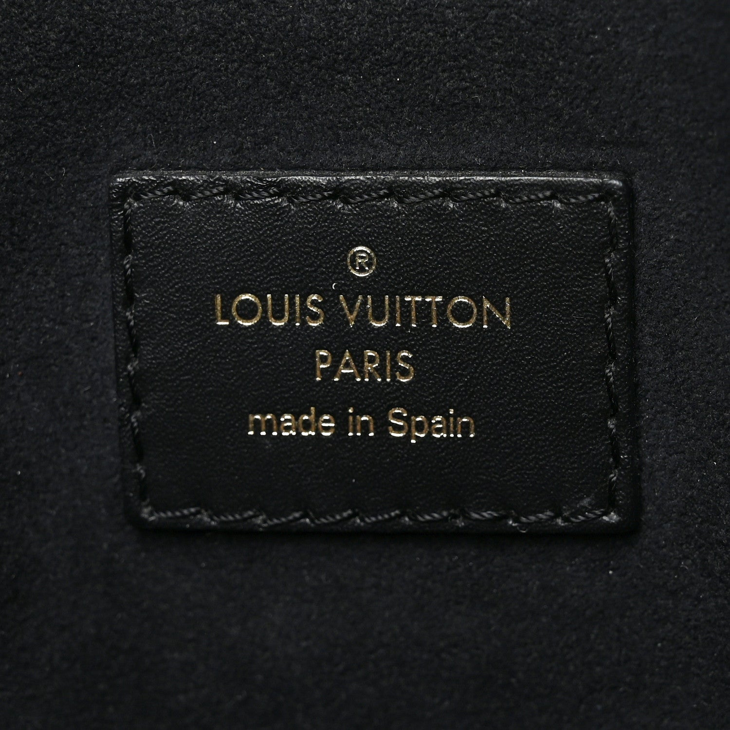 Louis Vuitton Empreinte V Tote MM Black 6 of 9