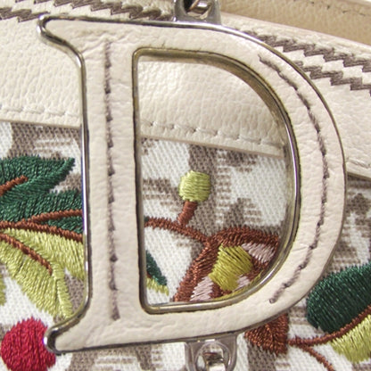 Christian Dior Monogram Vintage Flowers Frame Satchel 8 of 12