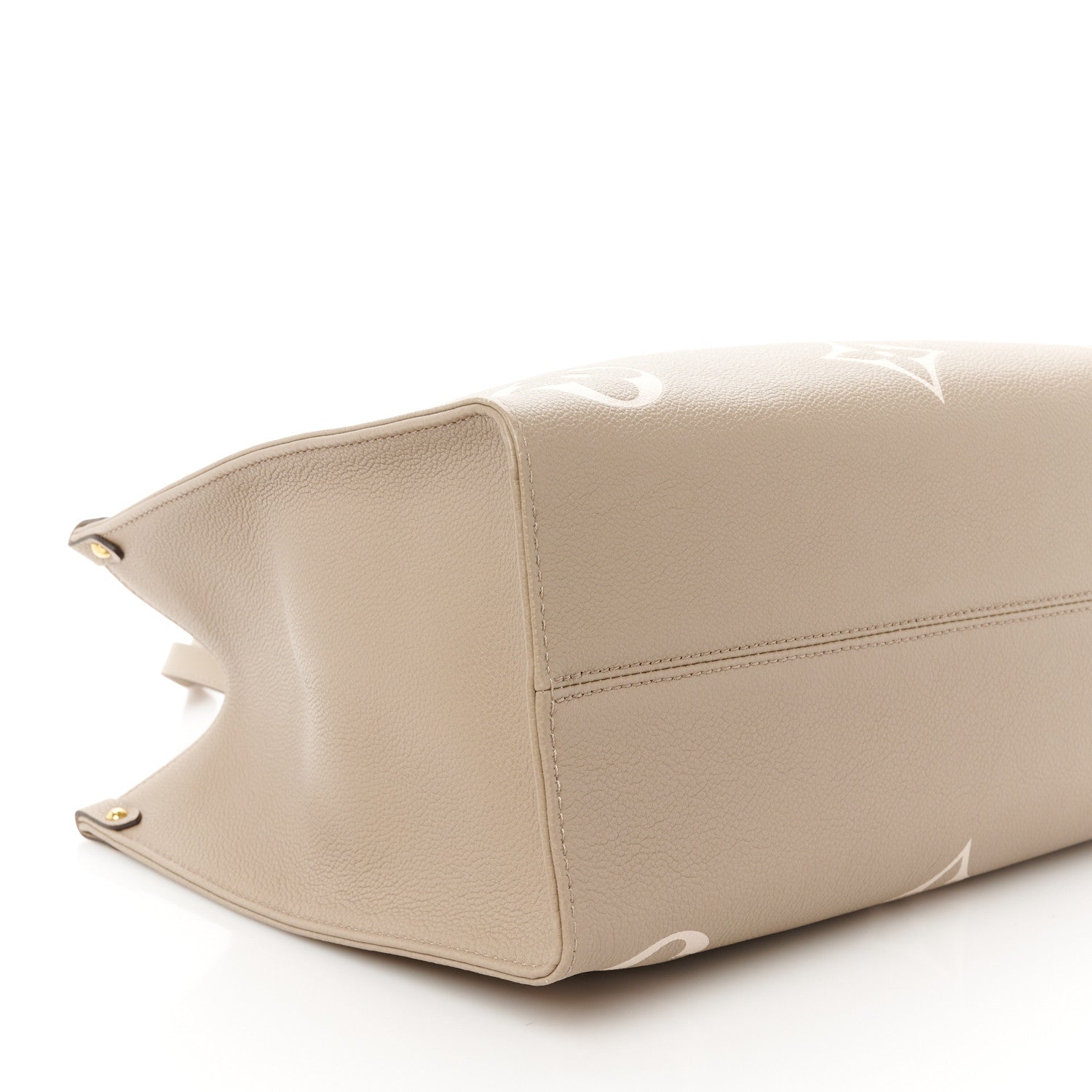 Louis Vuitton Empreinte Monogram Giant Onthego MM  Tourterelle Creme 7 of 8