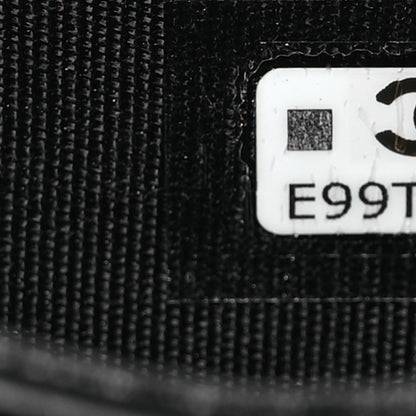 Chanel Caviar Quilted Studded CC Card Holder Black 10 of 12