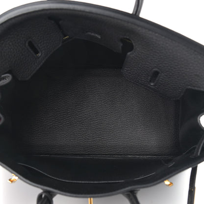 Hermes Togo Birkin 25 Black 5 of 12