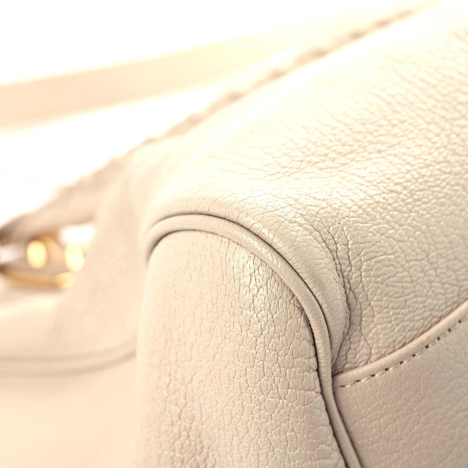 Balenciaga Chevre Gold Metallic Edge Hardware Velo Beige Praline 7 of 15