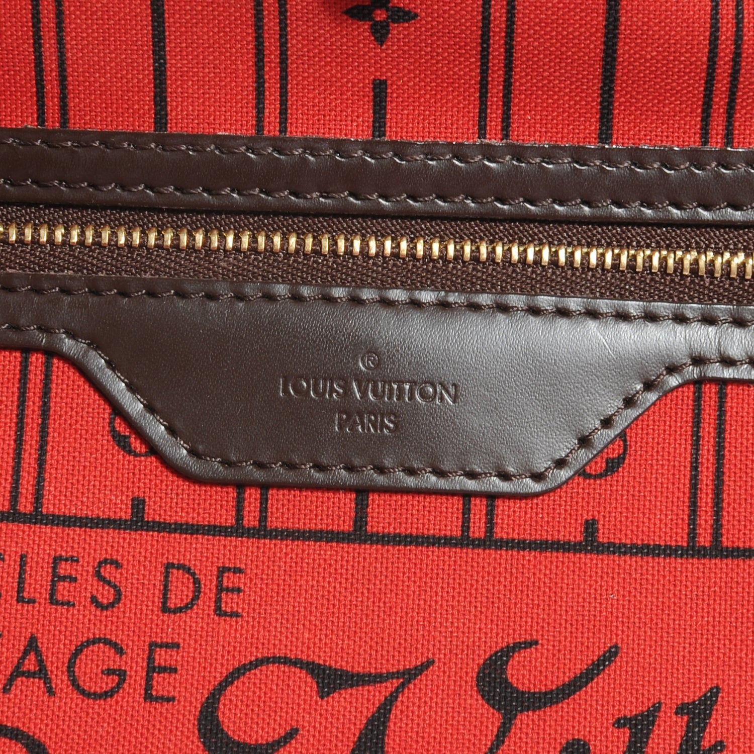 Louis Vuitton Damier Ebene Neverfull PM 6 of 8