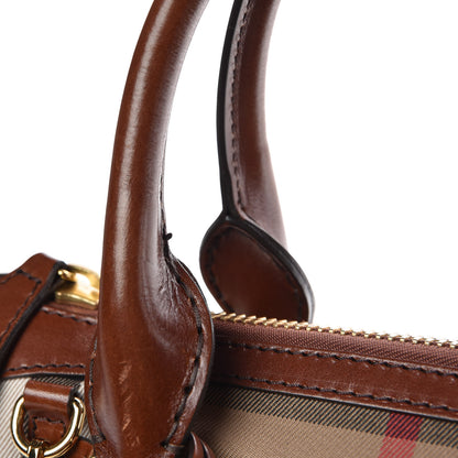 Burberry House Check Small Gladstone Dark Tan 11 of 11