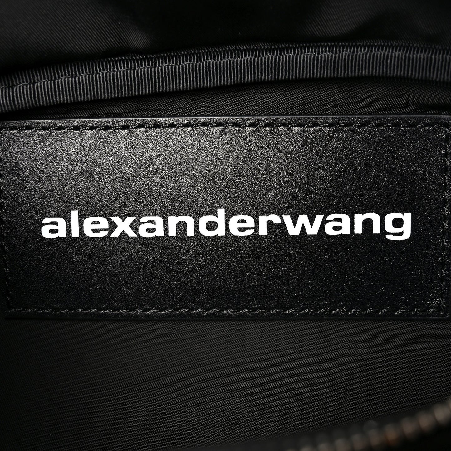 Nappa Fannypack Black