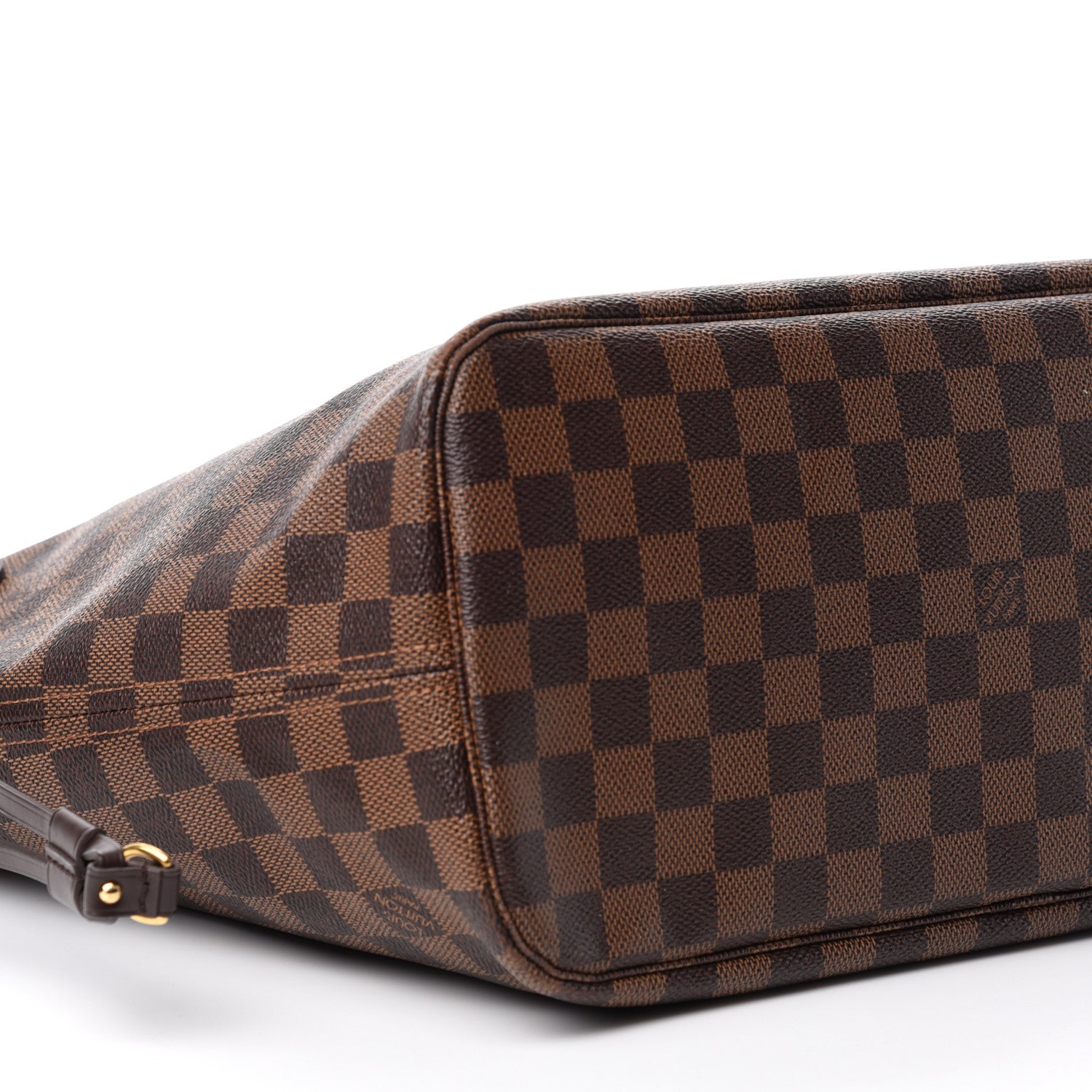 Louis Vuitton Damier Ebene Neo Neverfull MM Rose Ballerine 6 of 11