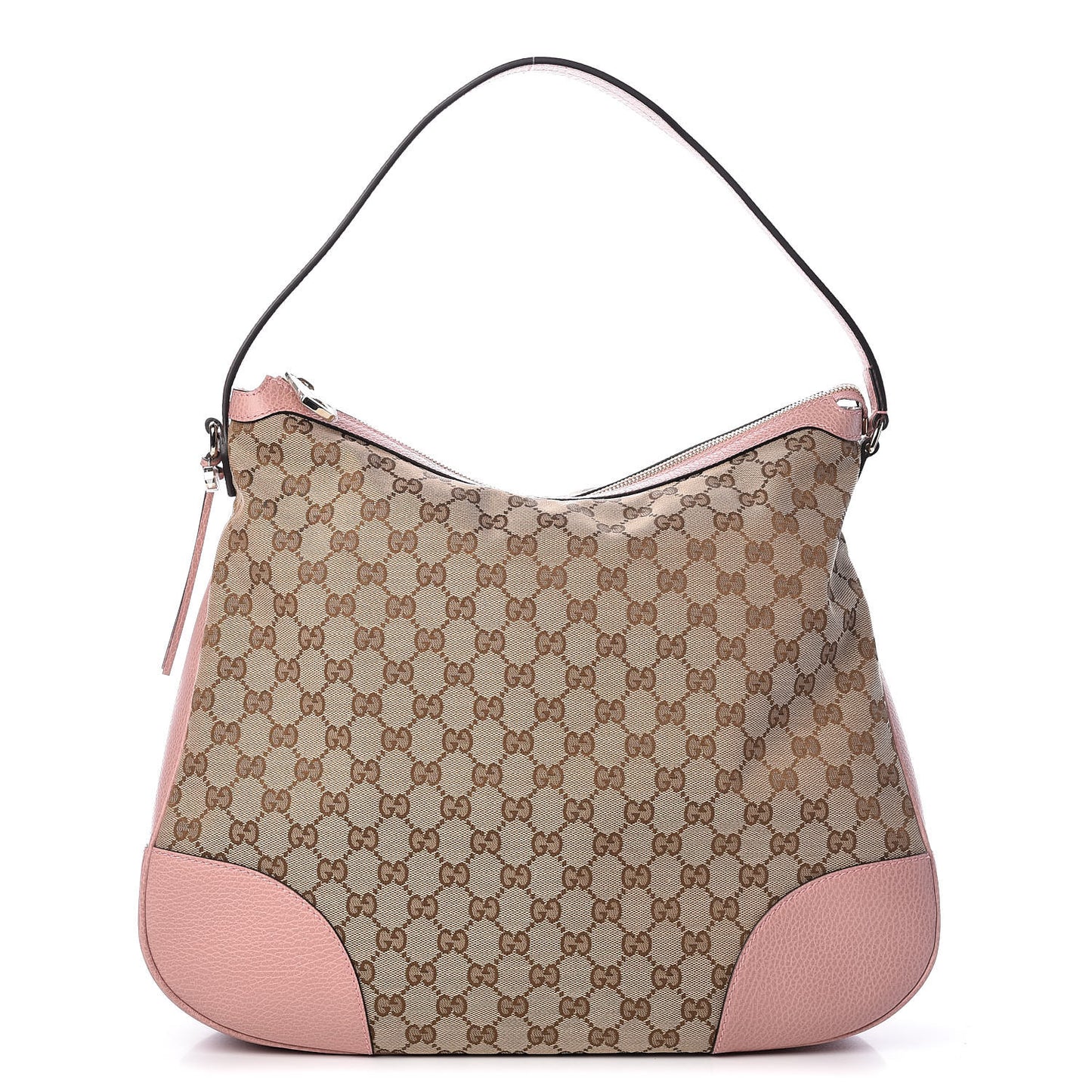 GG Monogram Large Margaux Hobo Beige Soft Pink