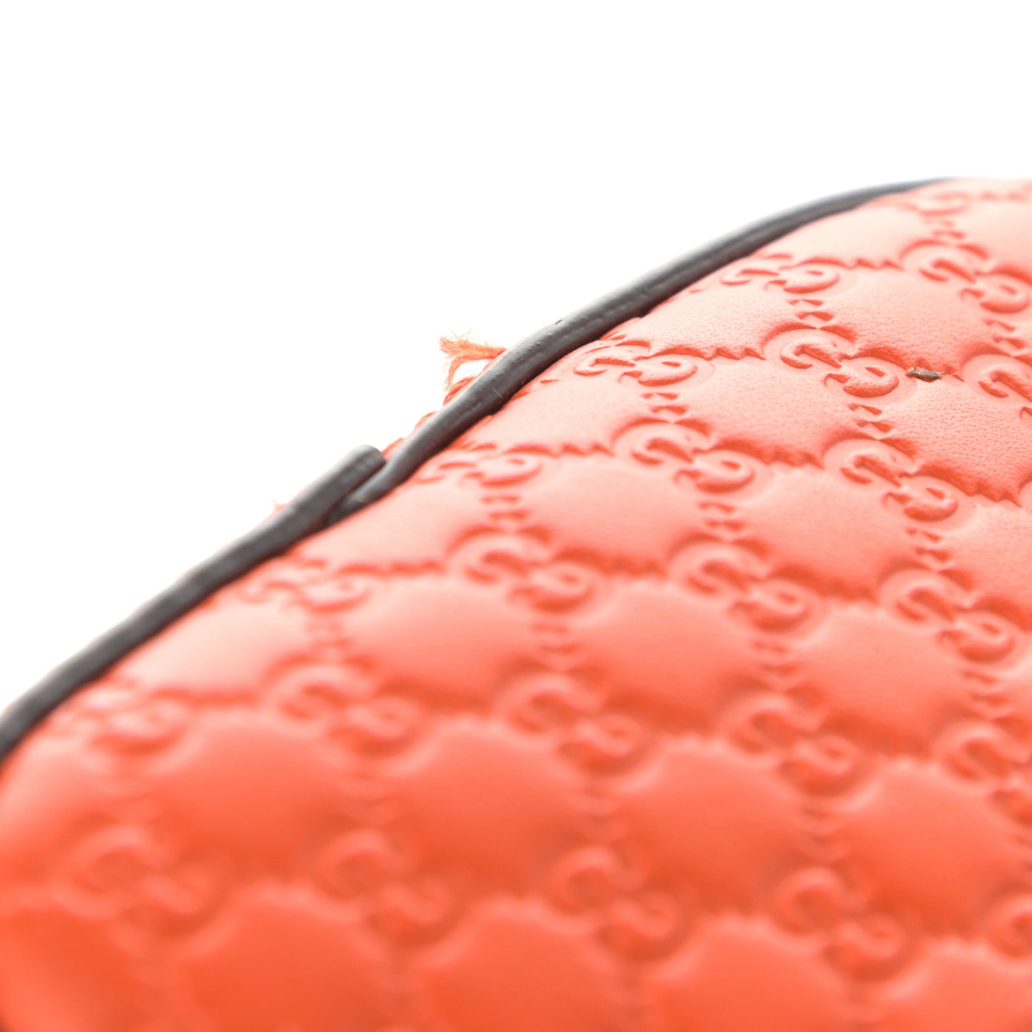 Soft Microguccissima Small Crossbody Bag Sun Orange